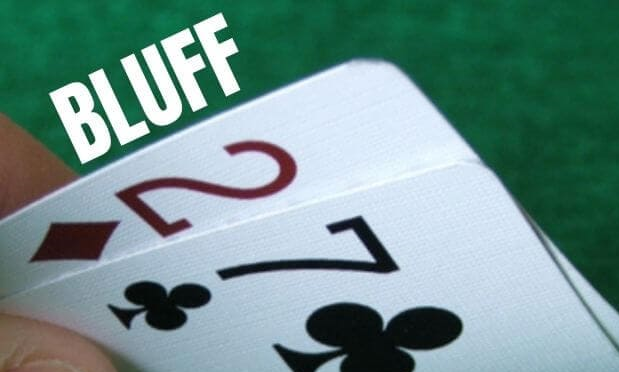 how to bluff poker